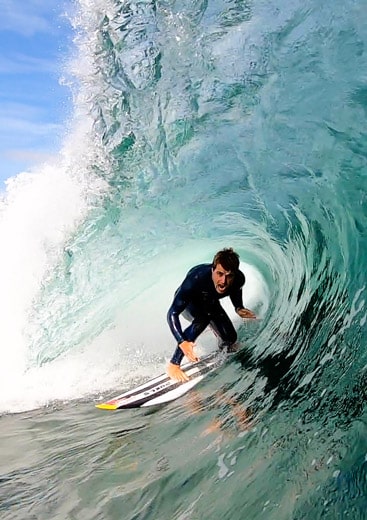 surfing spain