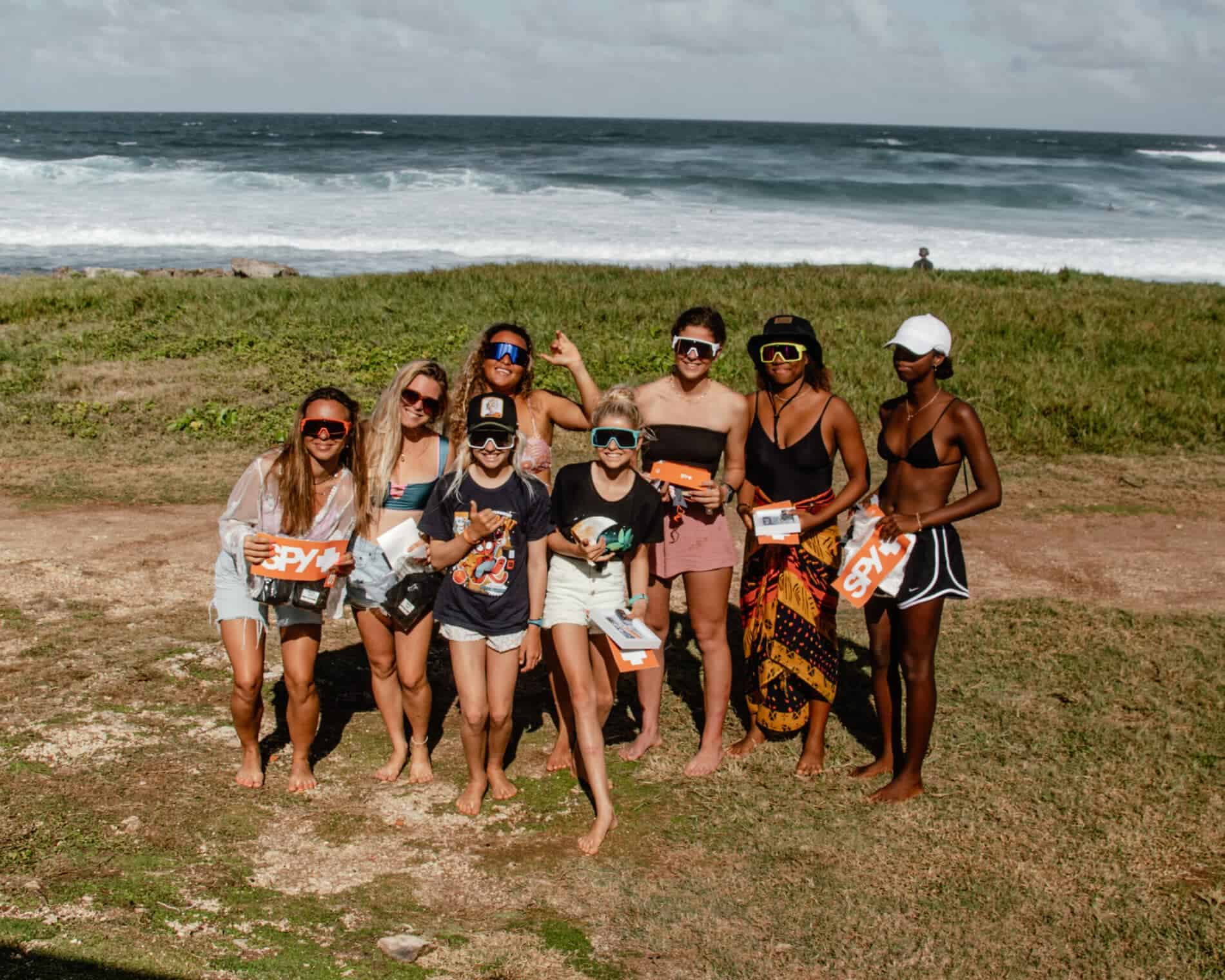 Evènement féminin de surf en Guadeloupe avec Bahia Frediani