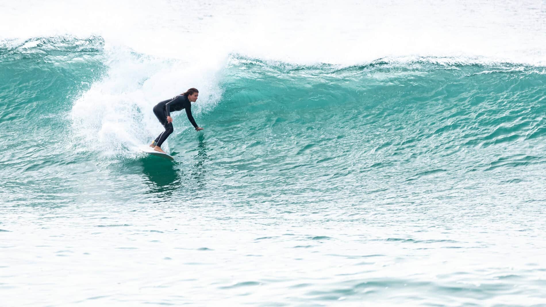 trick sur vague dans Les Landes