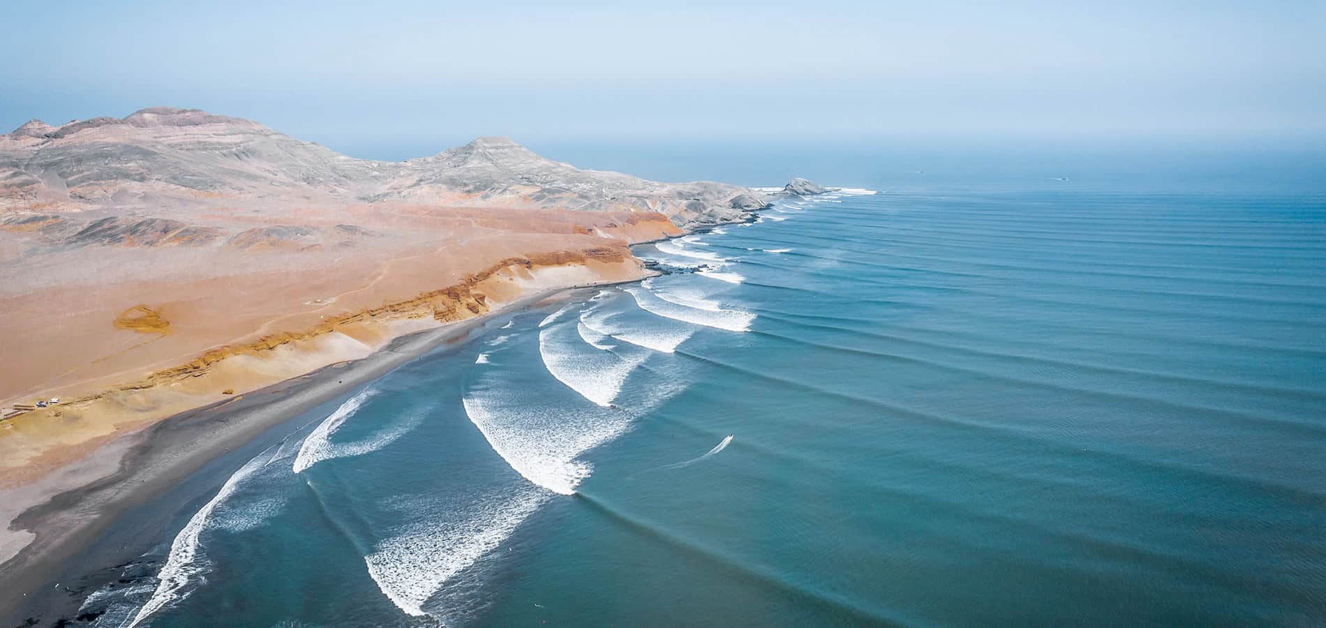 Spot de surf à Chicama
